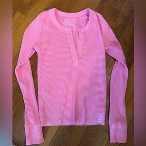 Aerie Neon Pink Top